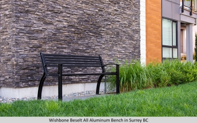 Wishbone Beselt All Aluminum Bench in Surrey BC